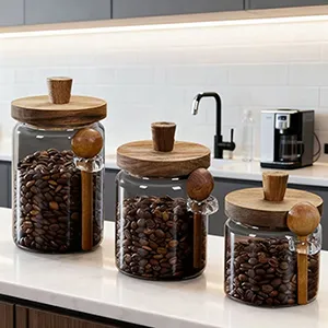 Glass Coffee Jars