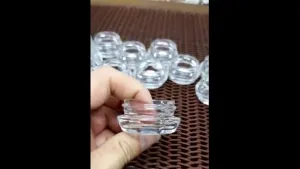 Glass Caviar Jars