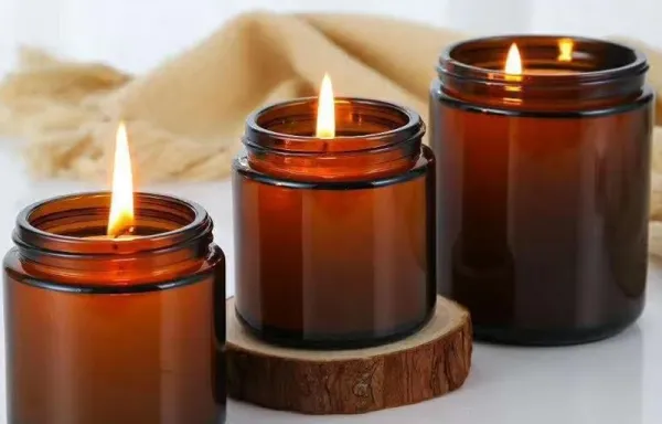 Glass Candle Jars