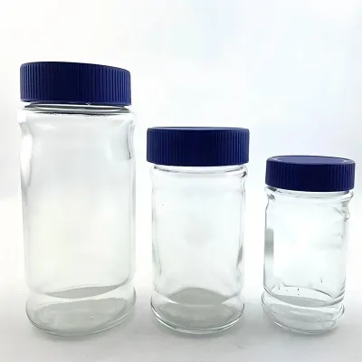 Wholesale round glass coffee jars (50g / 100g / 200g)