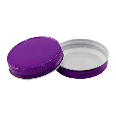 Metal plastisol-lined caps