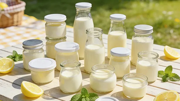 Glass Pudding Jars