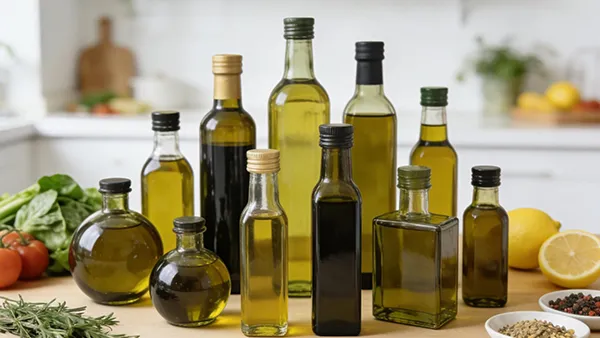Glass Olive Oil Bottles