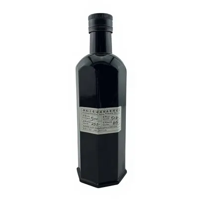 Black glass olive oil bottles (500ml / 750ml)