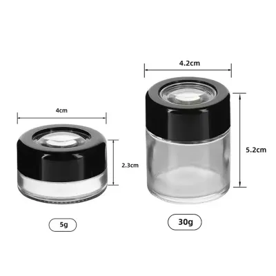 Glass Stash Jars