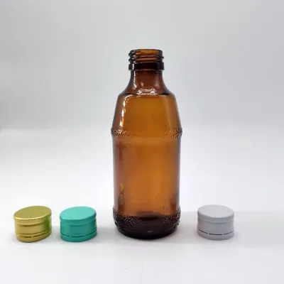Glass Syrup Bottles