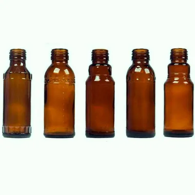 Glass Syrup Bottles