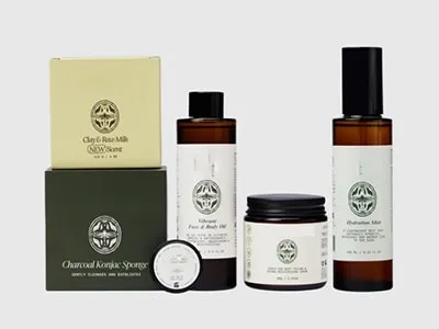Custom glass jars for an Australian skincare brand